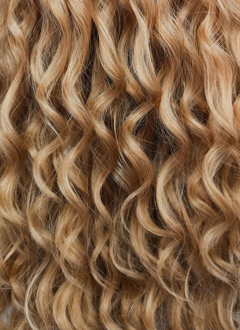 Game of Thrones Cersei Lannister Long Curly Golden Blonde Lace Front Wig LF244 - Image 7