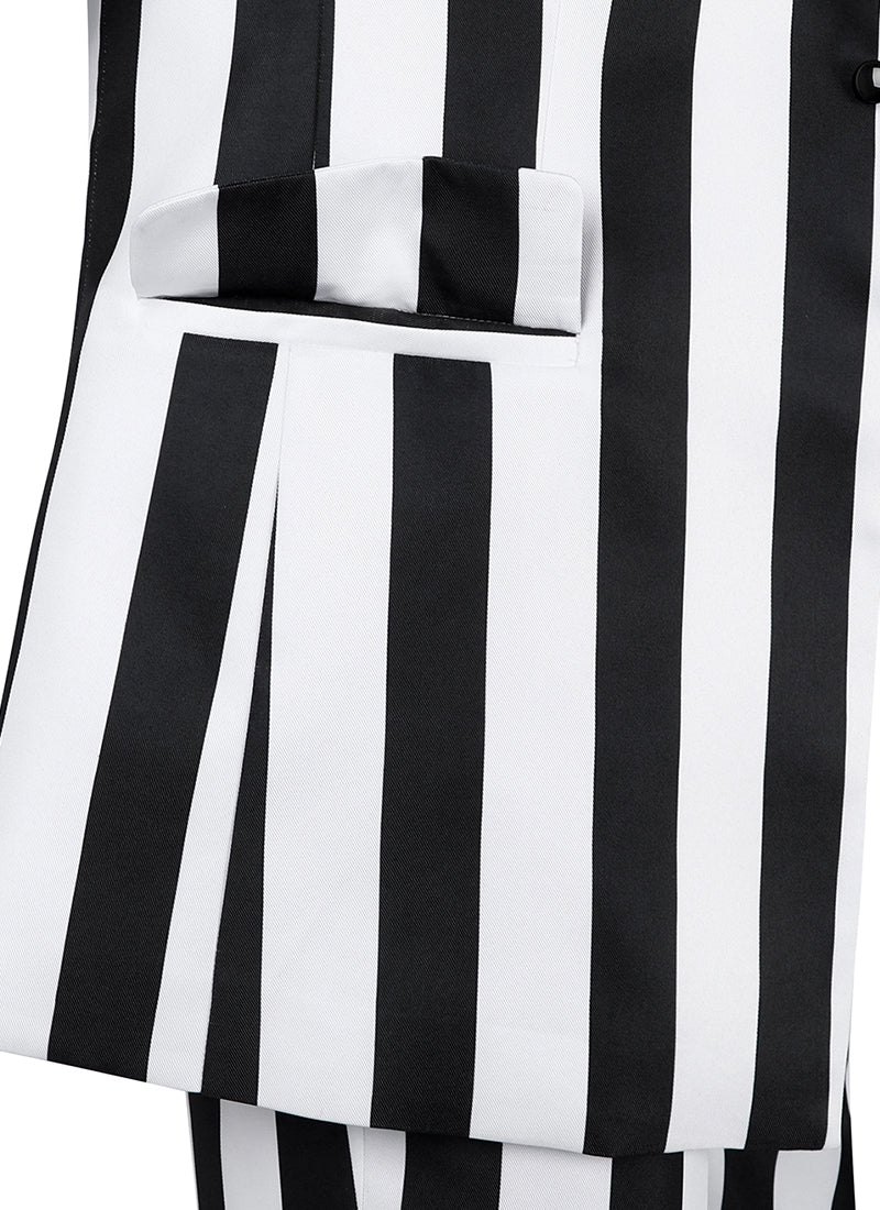 Beetlejuice 2 Beetlejuice Cosplay Costume Outfit Full Set CS802 - Image 11